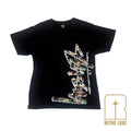 Black Stussy Photographic Sean Logo T-shirt