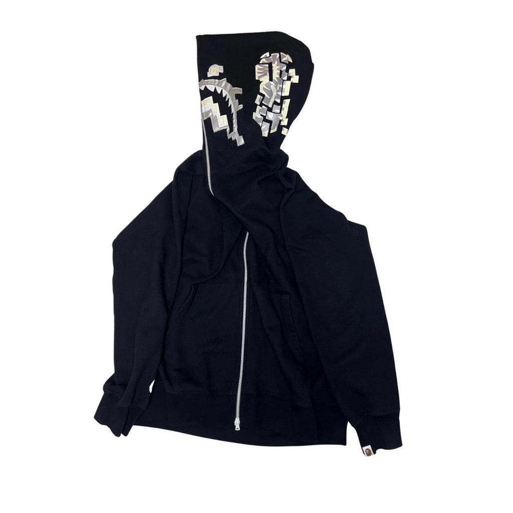 BAPE Full Zip Hoodie Tiger Camo 2XL (Fits XL-2XL)