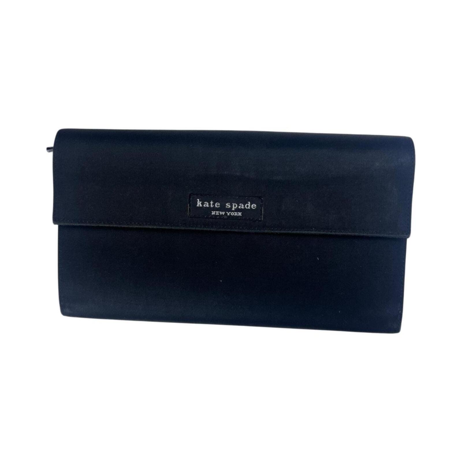 Kate Spade New York in Black Nylon Billfold Purse