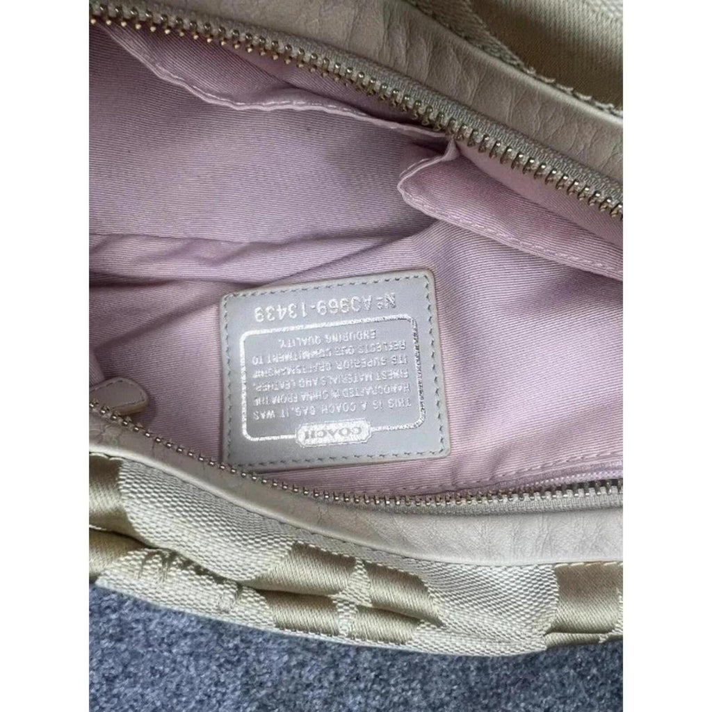 Coach Parker Op Art Signature Demi Shoulder Bag