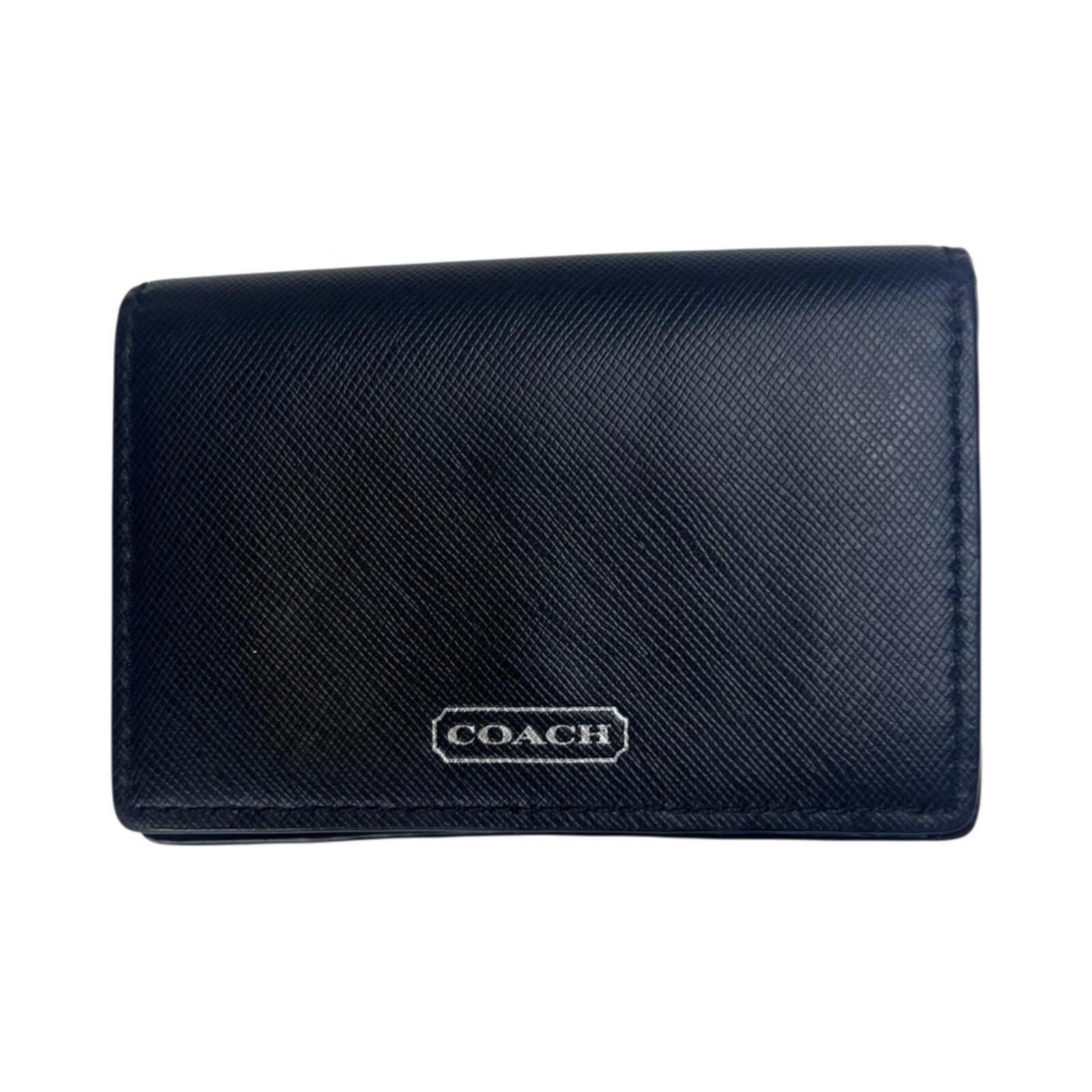 Coach Darcy Black Saffiano Leather Wallet