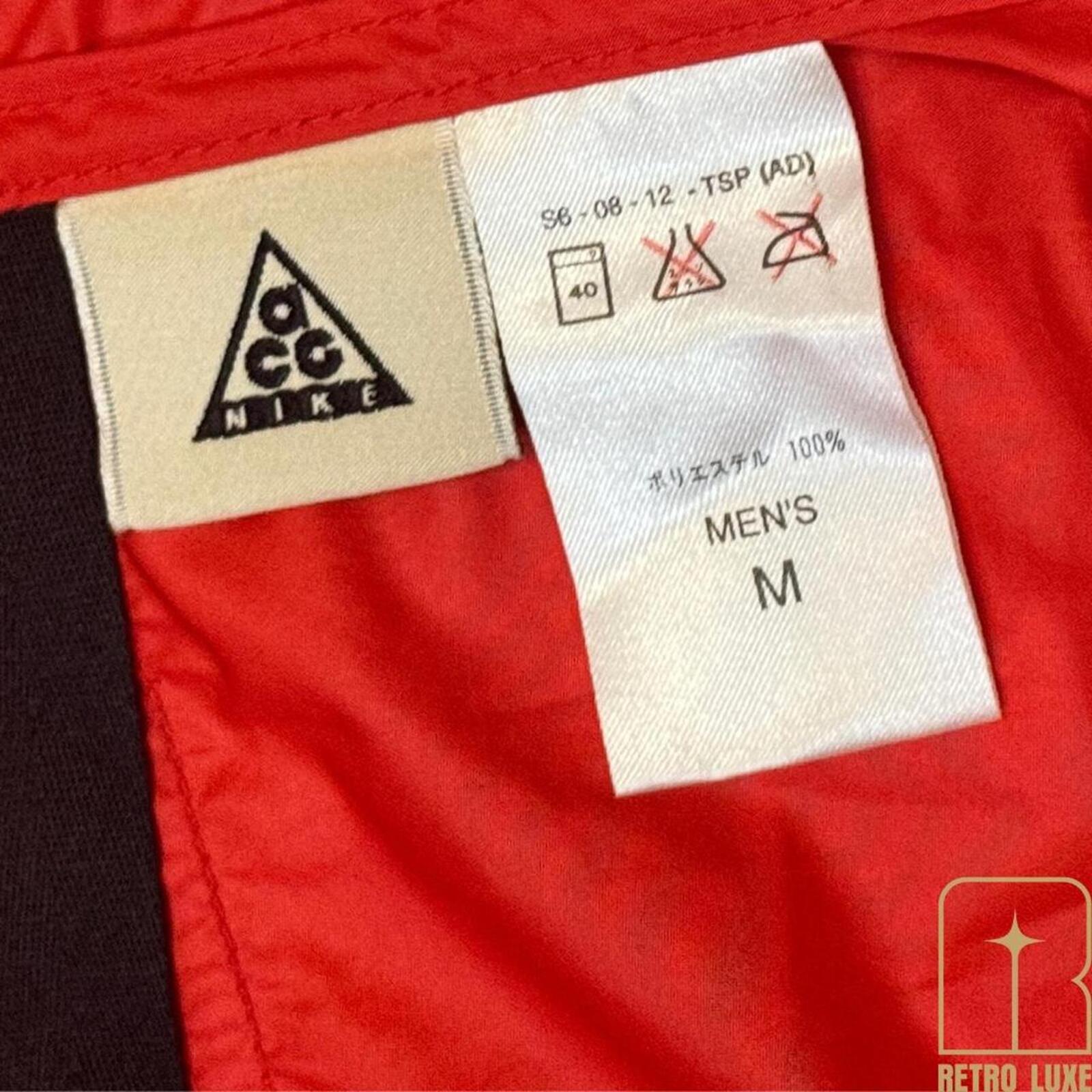 Red ACG Field Shell Parka 90'