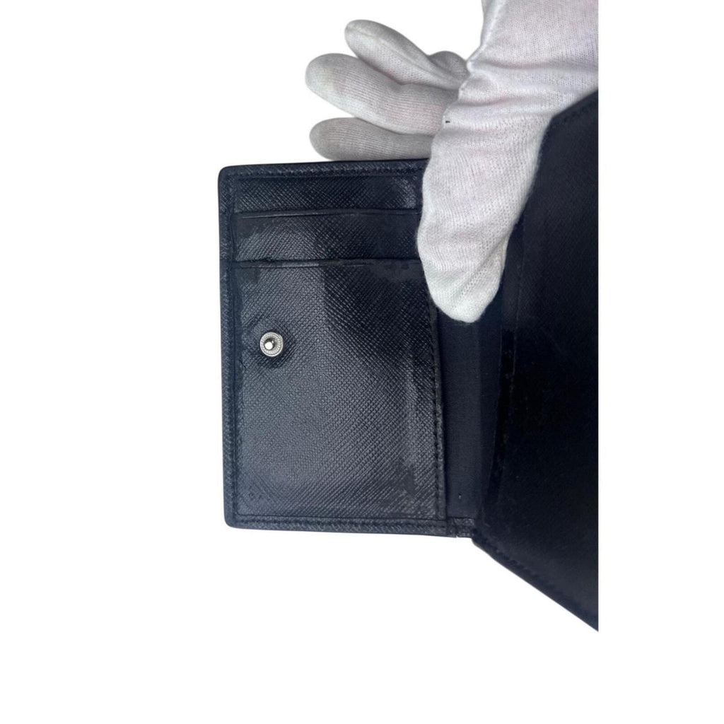 Coach Darcy Black Saffiano Leather Wallet
