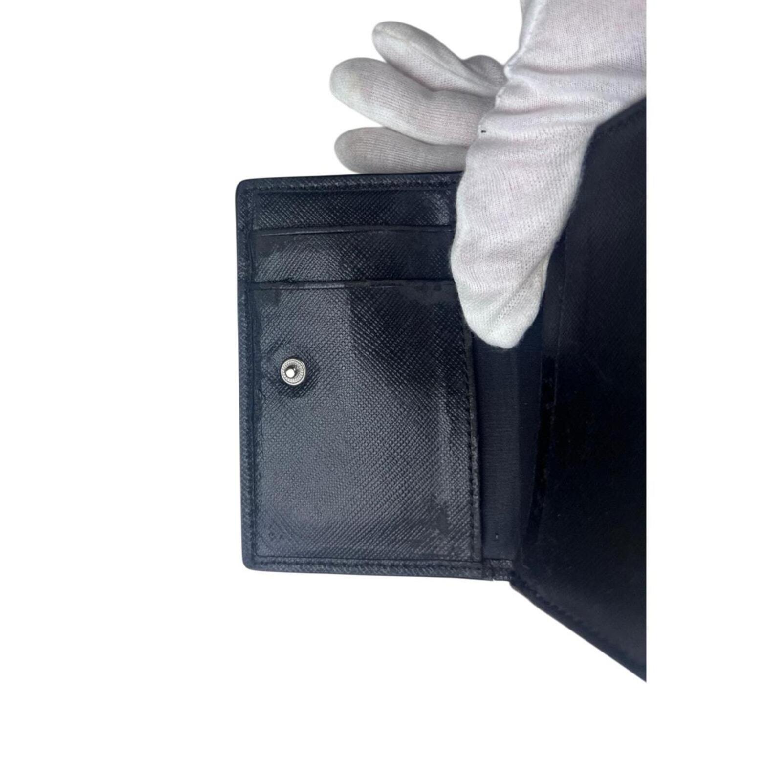 Coach Darcy Black Saffiano Leather Wallet