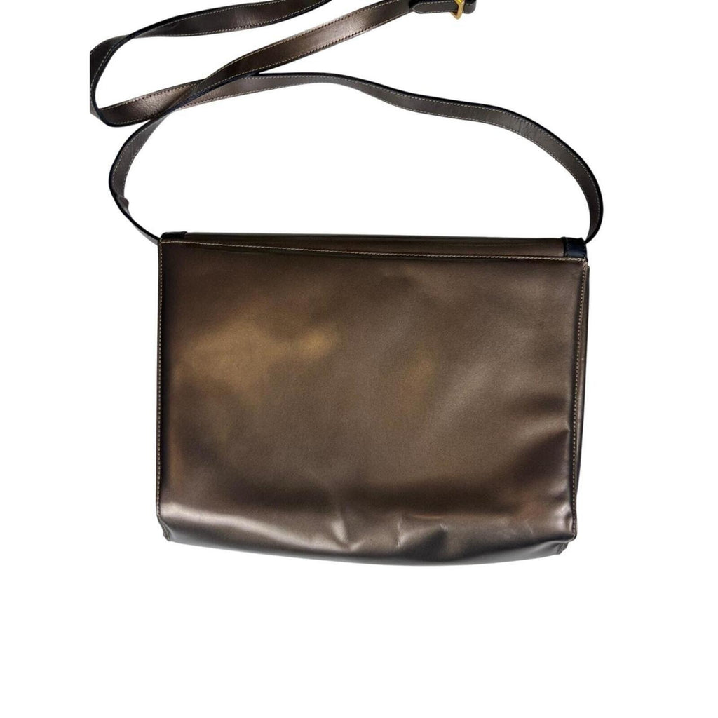 Vintage Salvatore Ferragamo front-flap crossbody bag