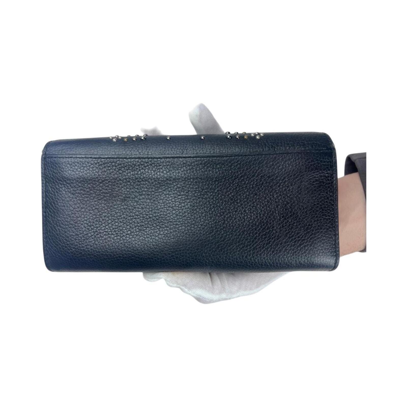 Coach Bandana Rivets Foldover Purse