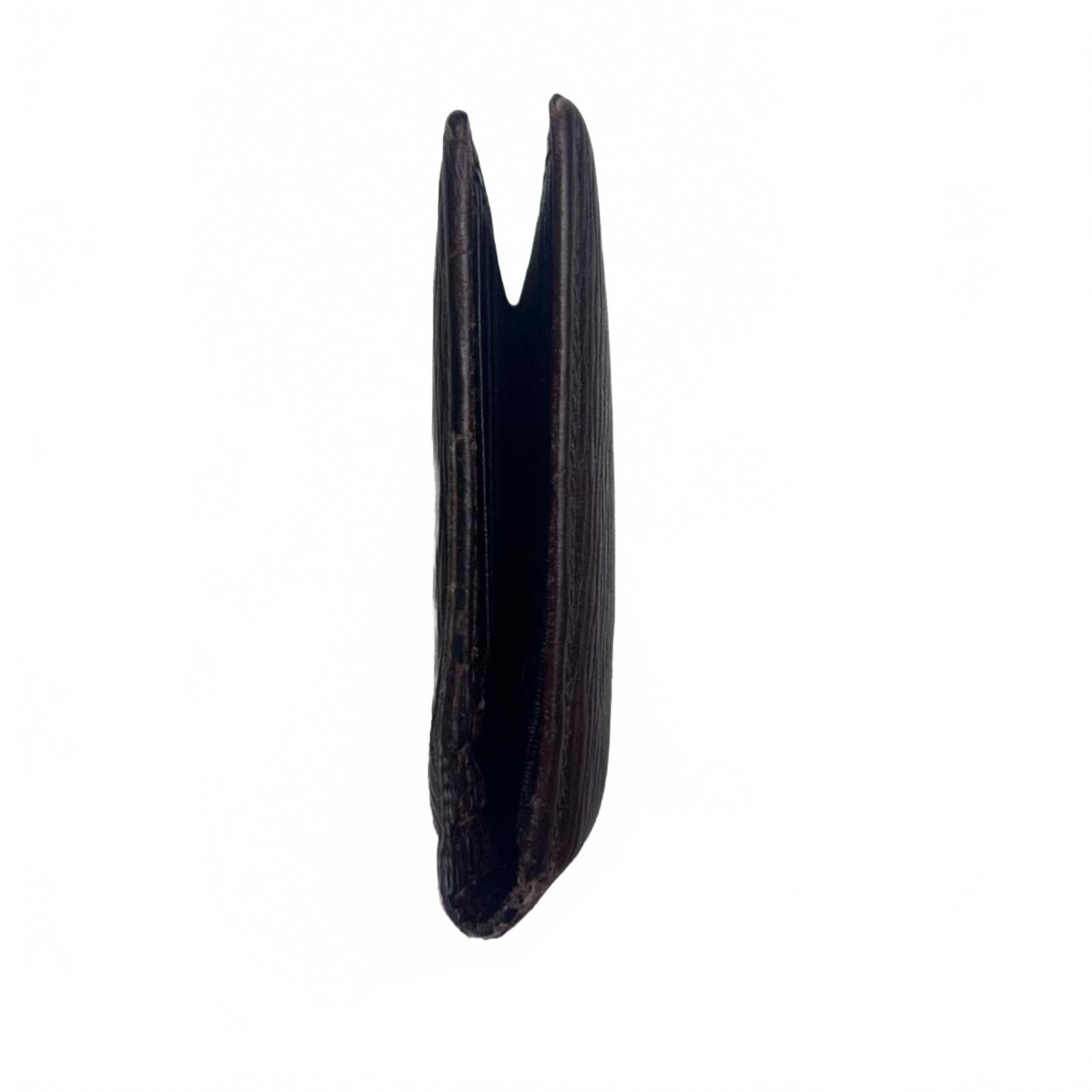 Salvatore Ferragamo Bifold Long Wallet in Textured Leather