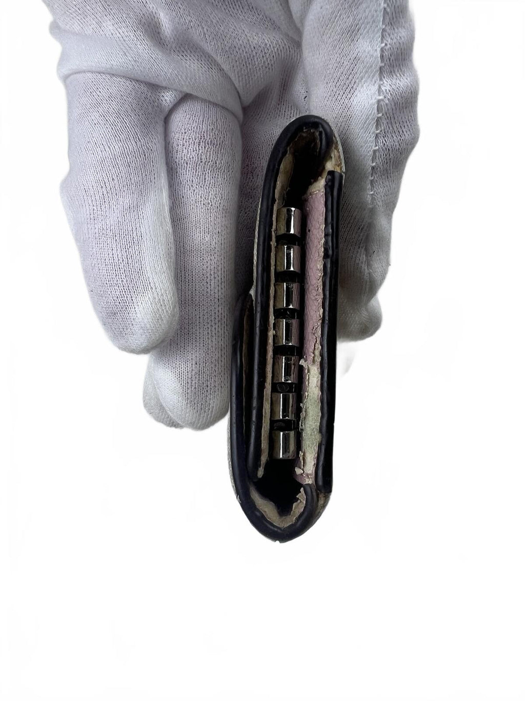 Coach Five Key Ring Case in Signature Canvas