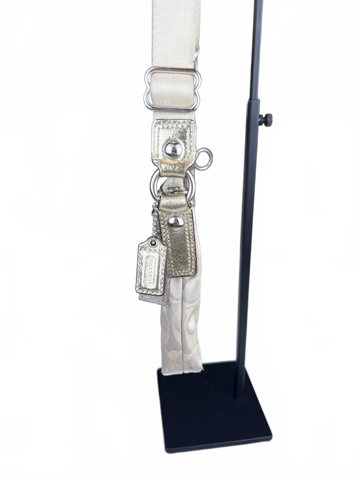 Coach Poppy Signature Mini Shoulder Bag Canvas