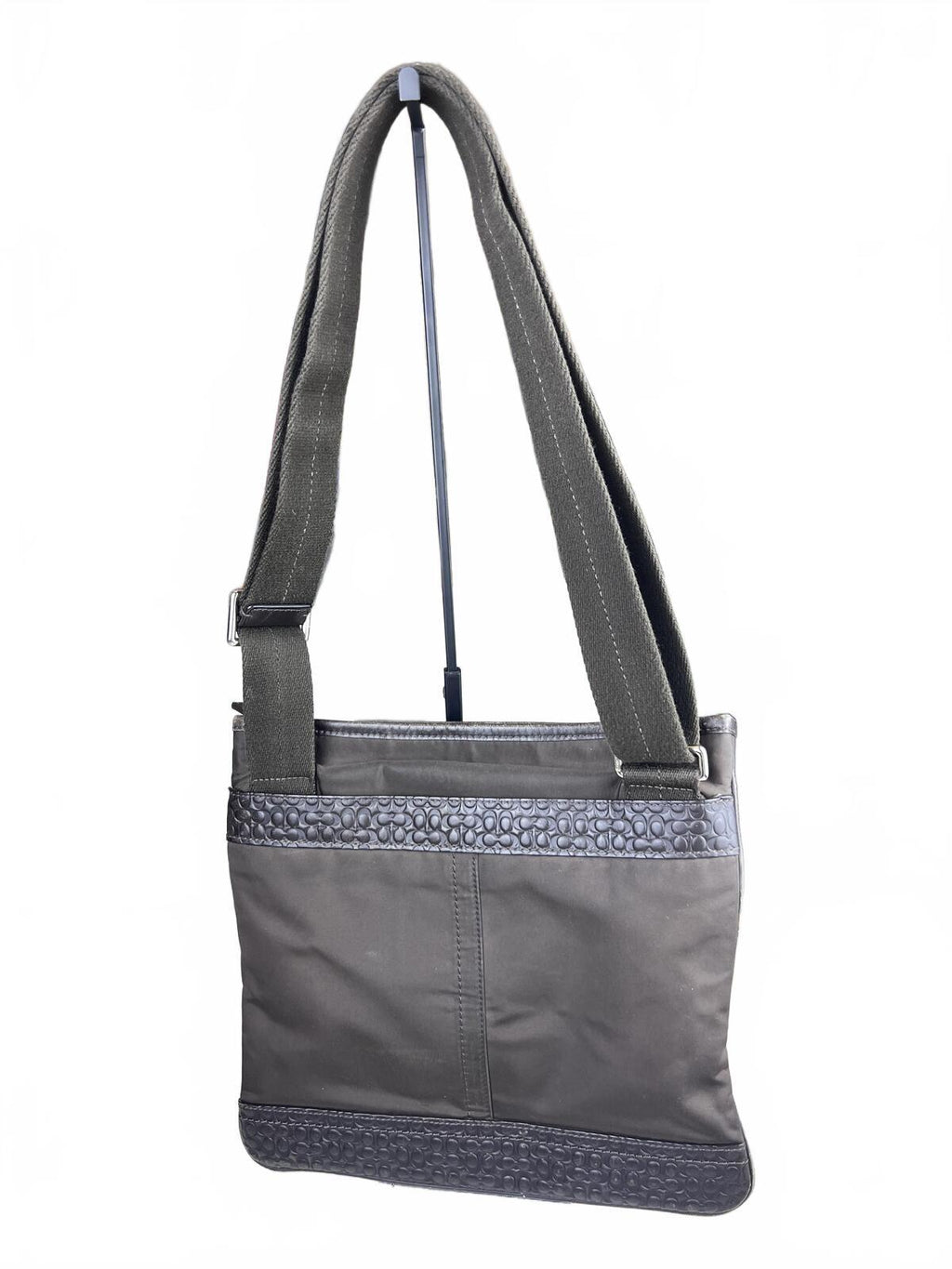 Coach Grey Nylon Corssbody Bag