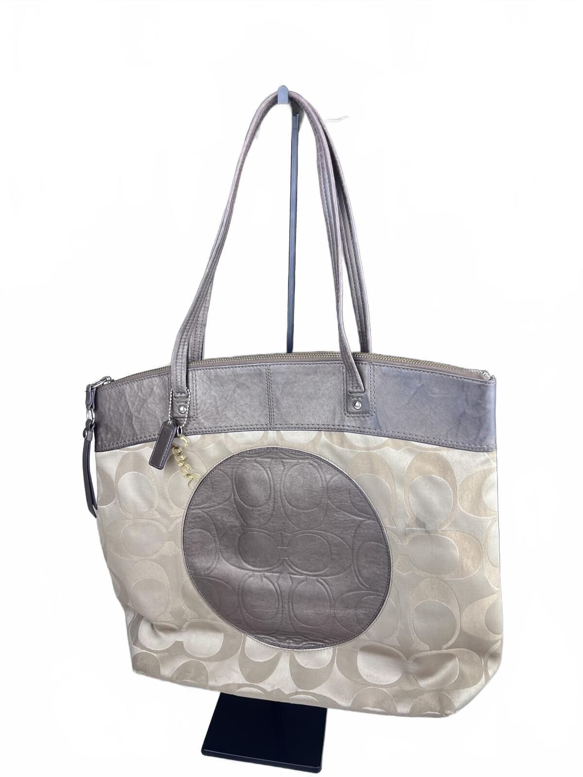 Coach Laura Signature Canvas Tote