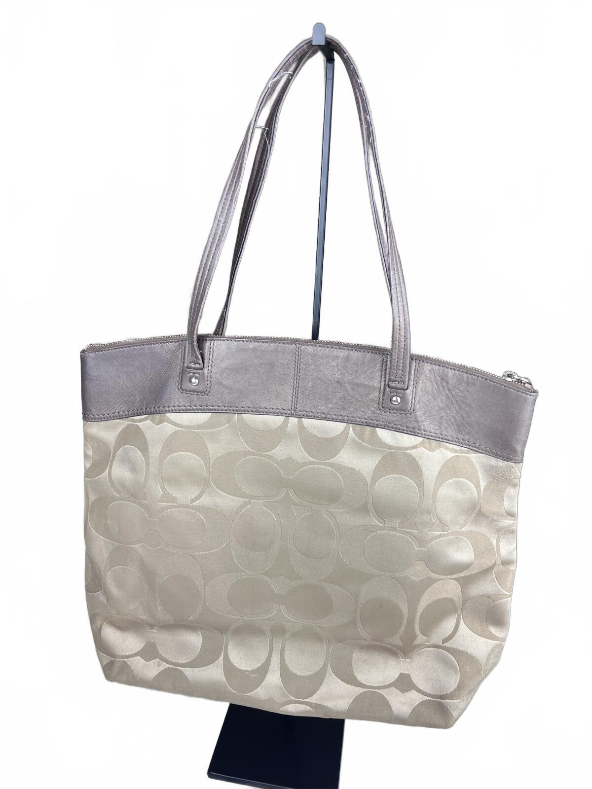 Coach Laura Signature Canvas Tote