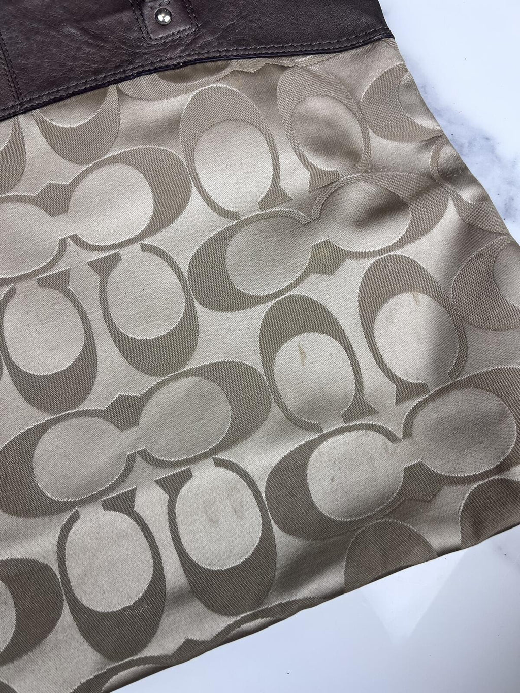 Coach Laura Signature Canvas Tote
