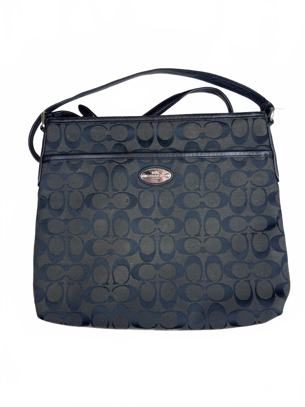 Coach Signature Canvas Messenger Bag