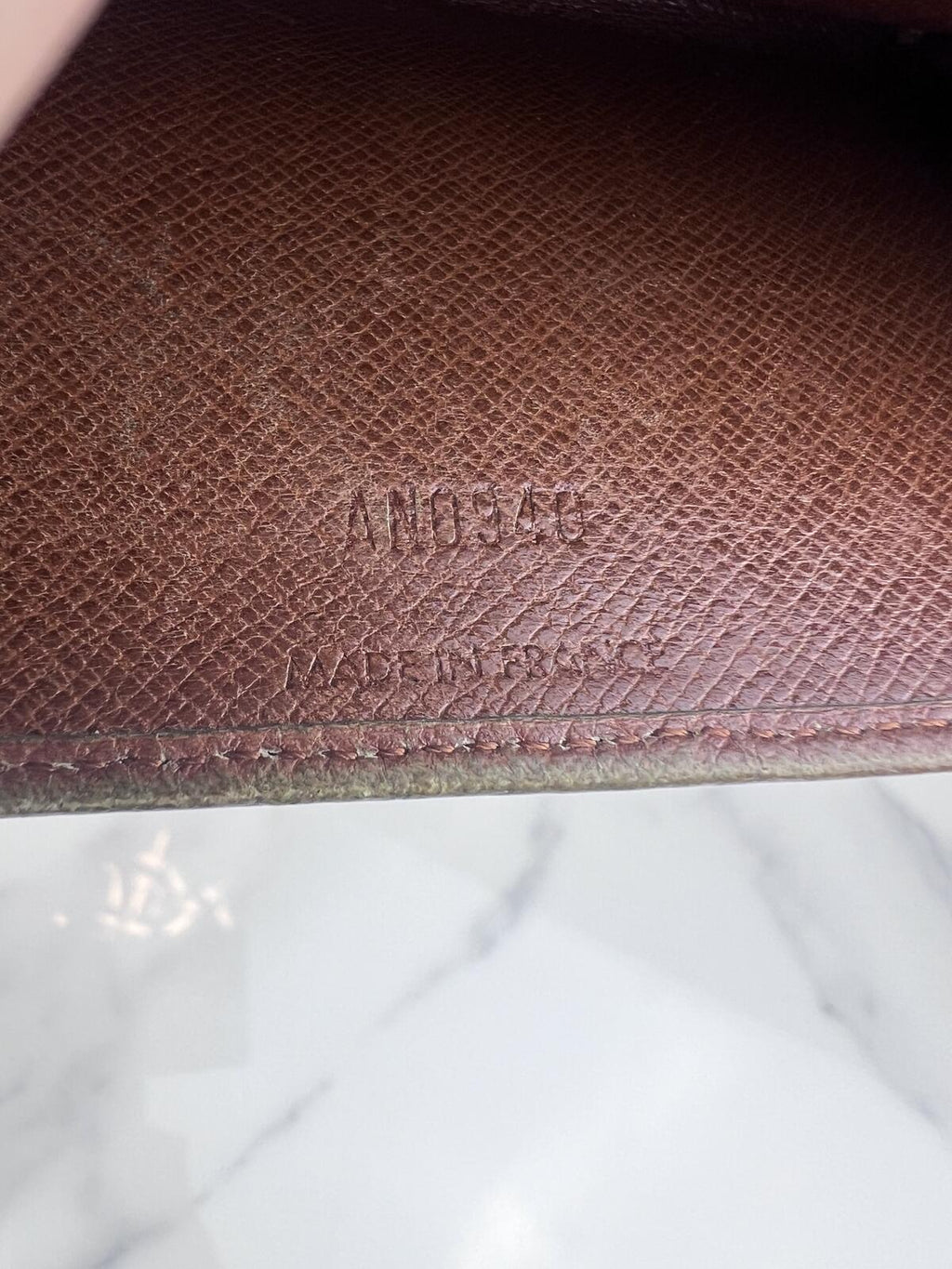 Louis Vuitton Sarah Brown Monogram Long Wallet