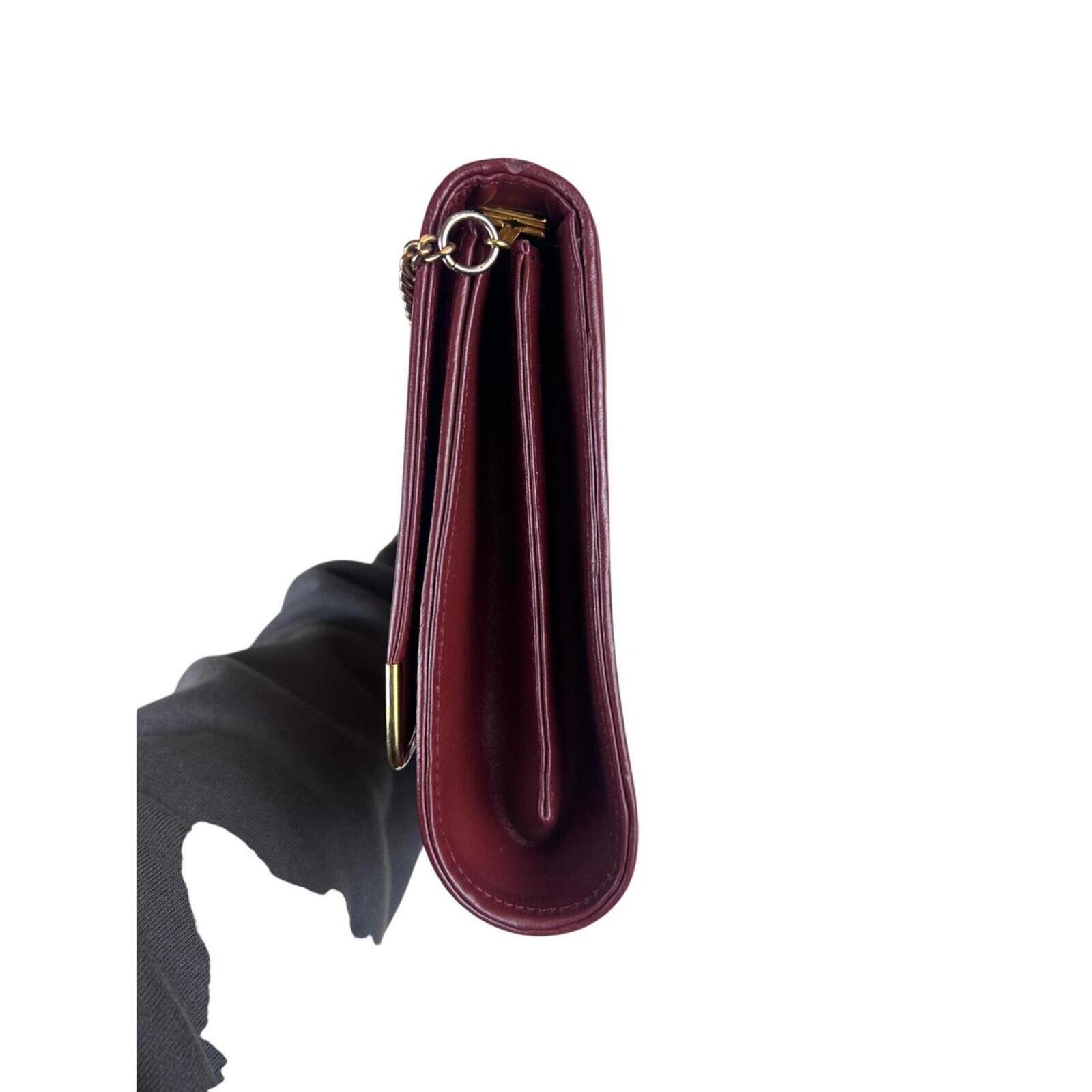 Must De Cartier Chain Suede Shoulder Bag