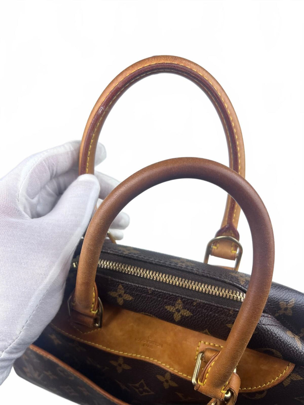 Louis Vuitton Deauville M47270 Hand bag Canvas Monogram