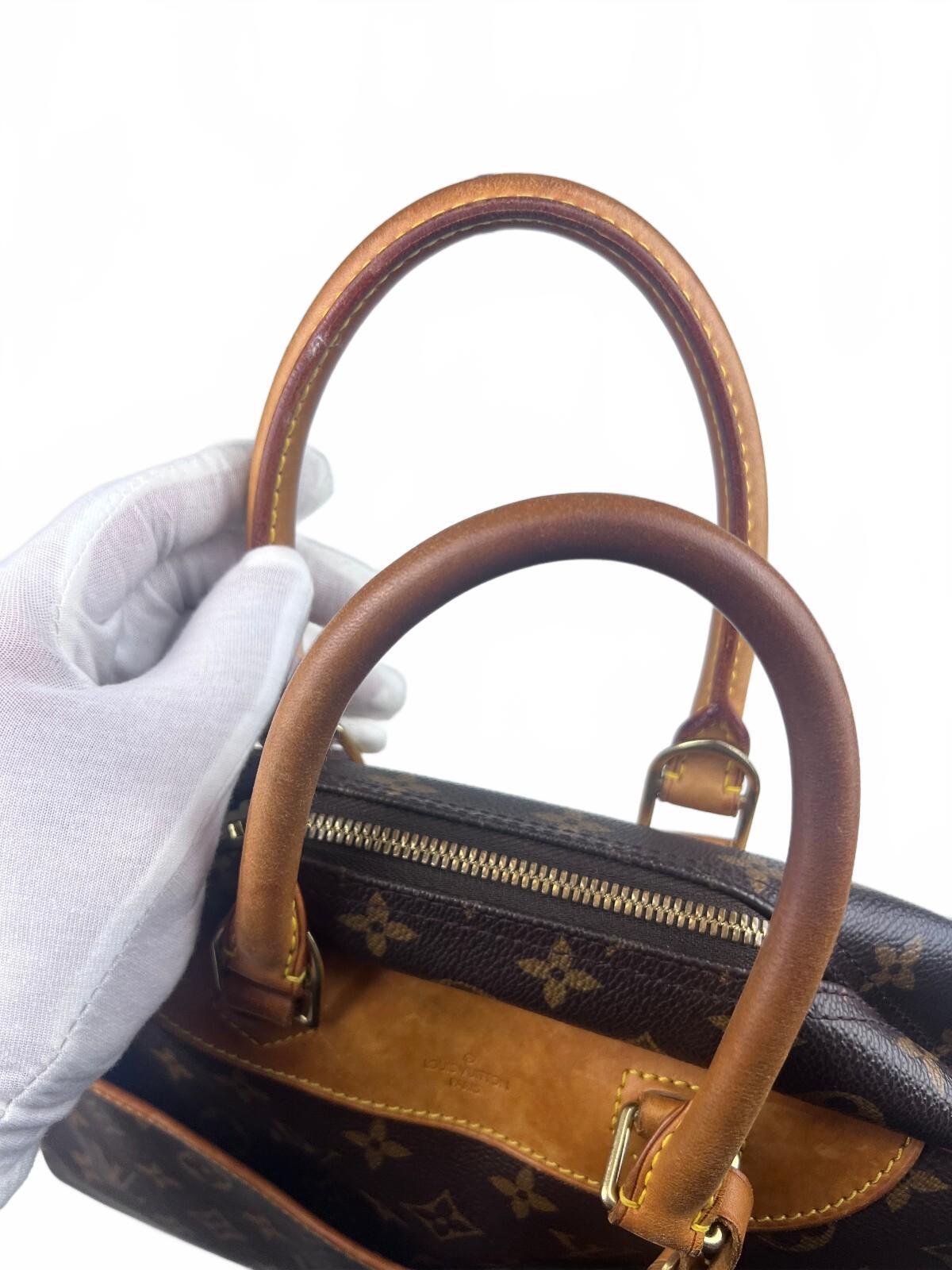 Louis Vuitton Deauville M47270 Hand bag Canvas Monogram