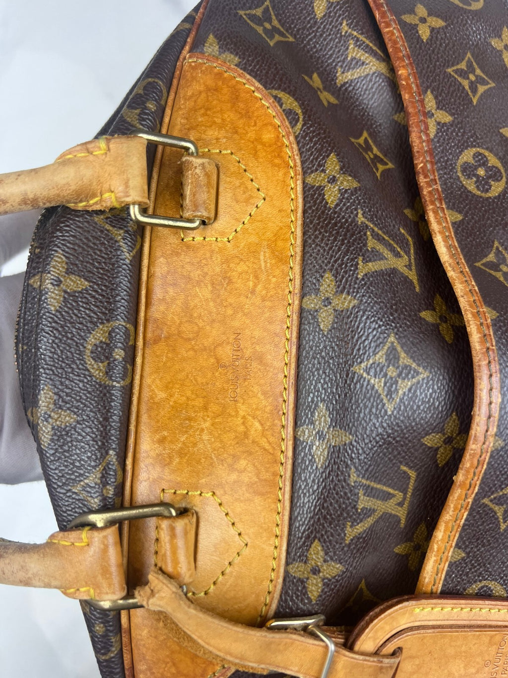 Louis Vuitton Deauville M47270 Hand bag Canvas Monogram