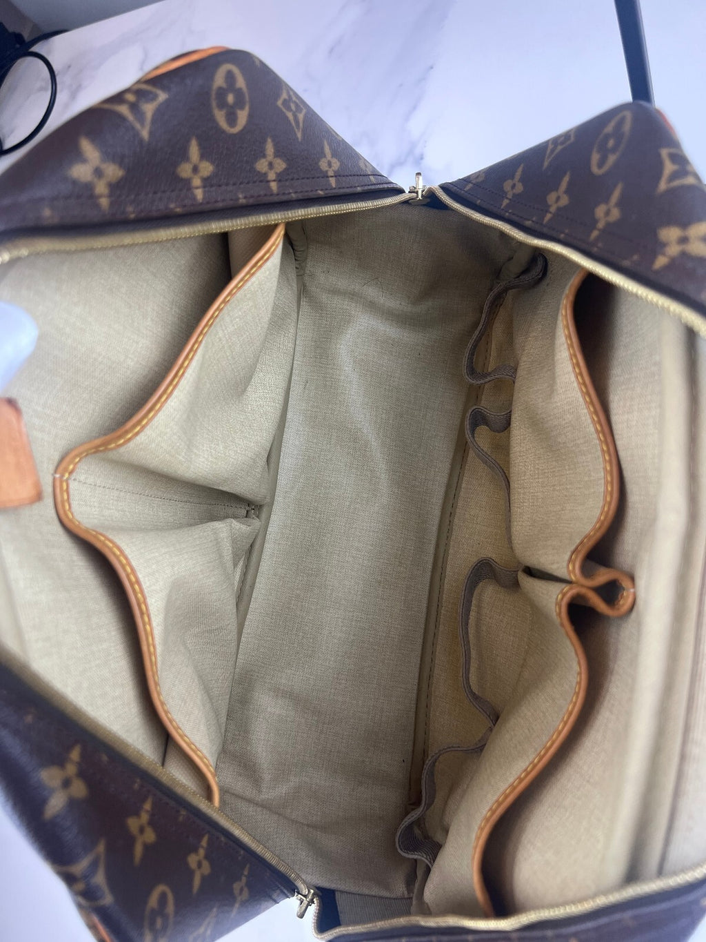 Louis Vuitton Deauville M47270 Hand bag Canvas Monogram