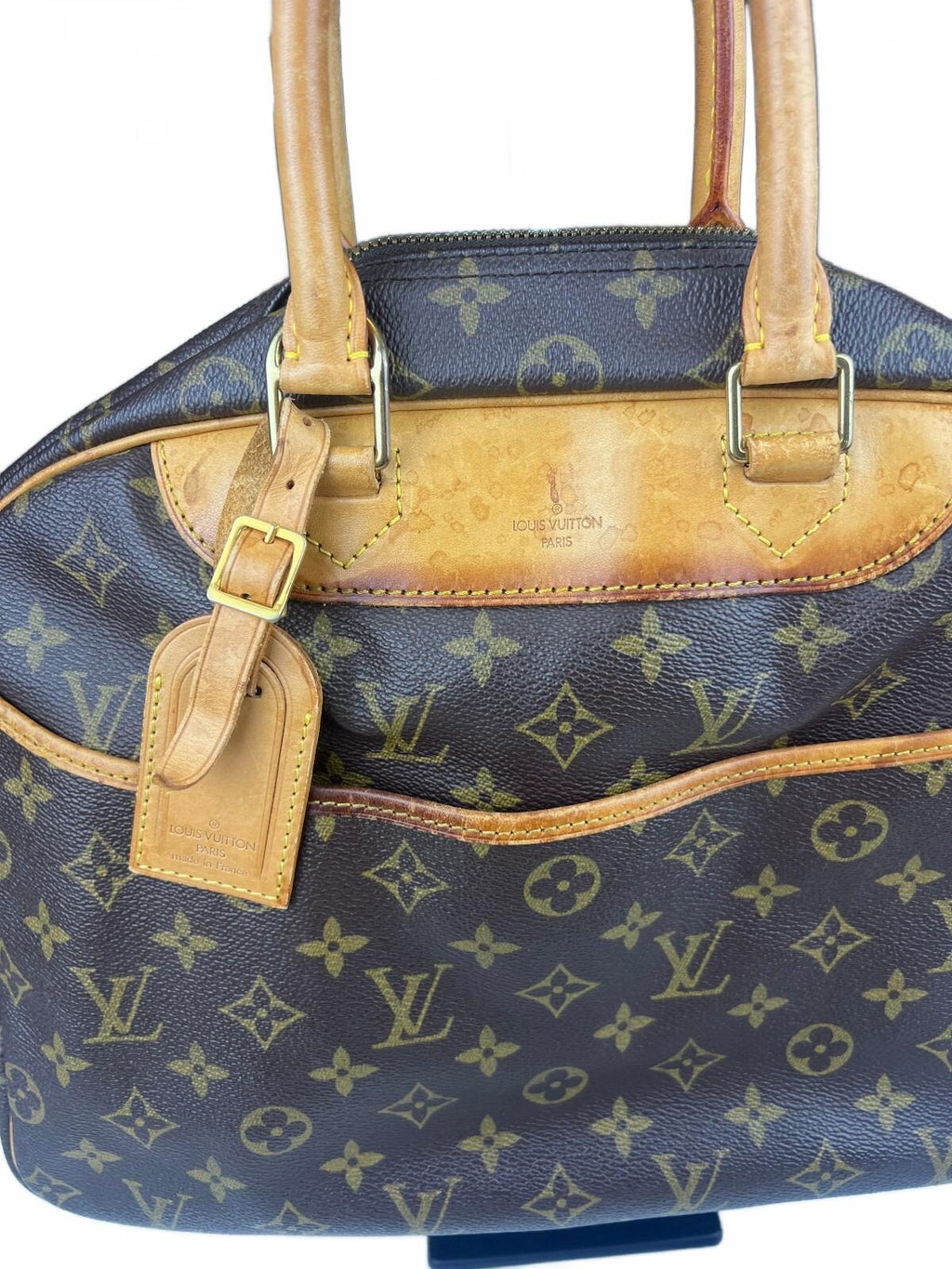Louis Vuitton Deauville M47270 Hand bag Canvas Monogram