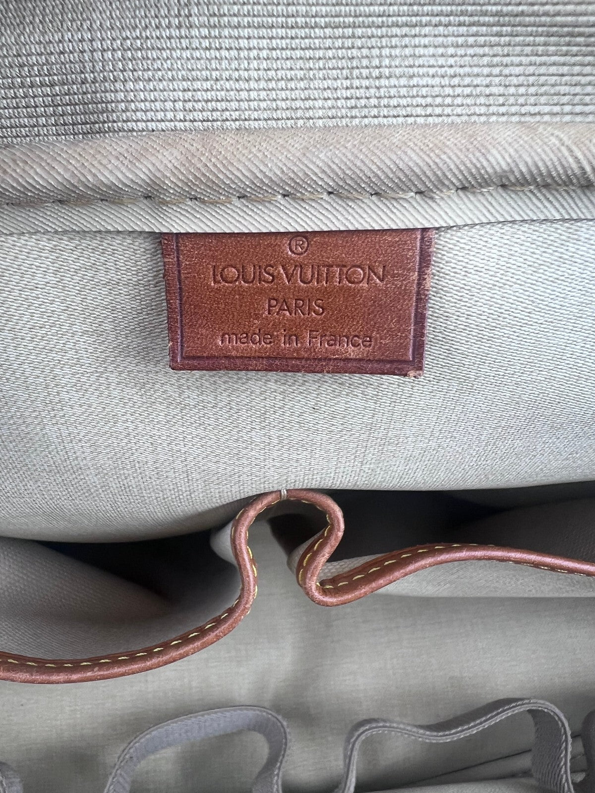 Louis Vuitton Deauville M47270 Hand bag Canvas Monogram