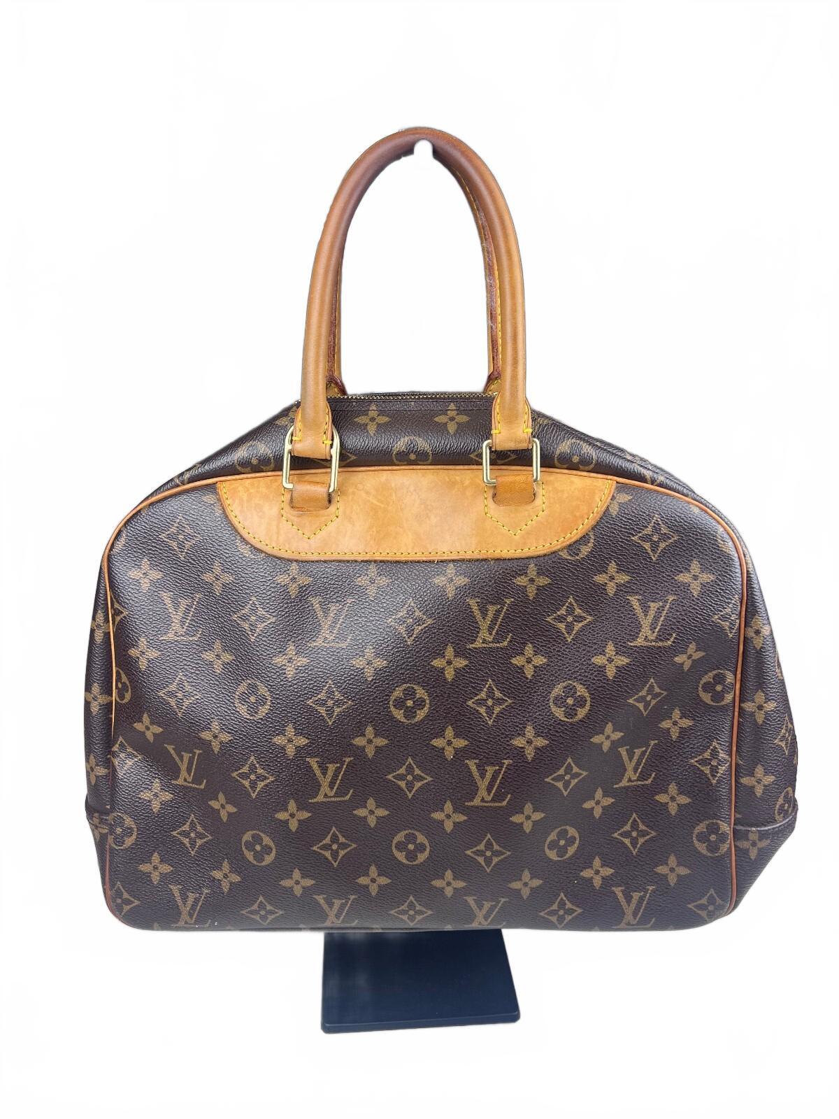 Louis Vuitton Deauville M47270 Hand bag Canvas Monogram