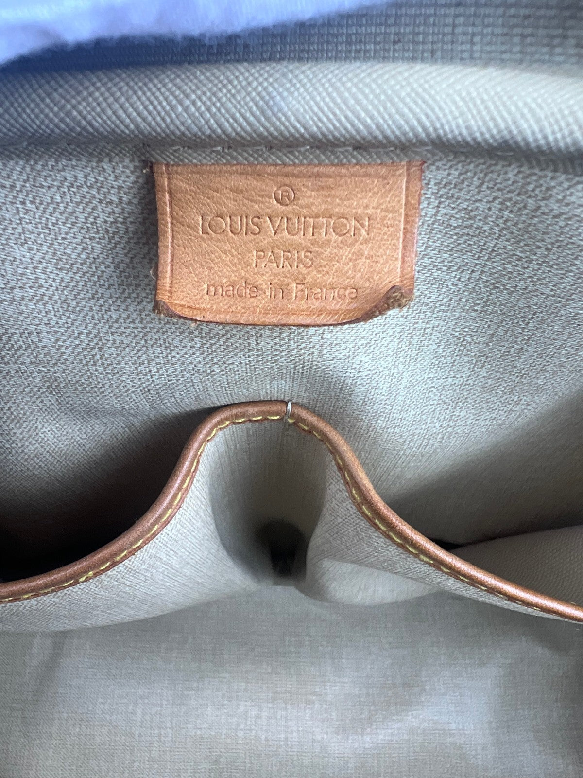 Louis Vuitton Deauville M47270 Hand bag Canvas Monogram