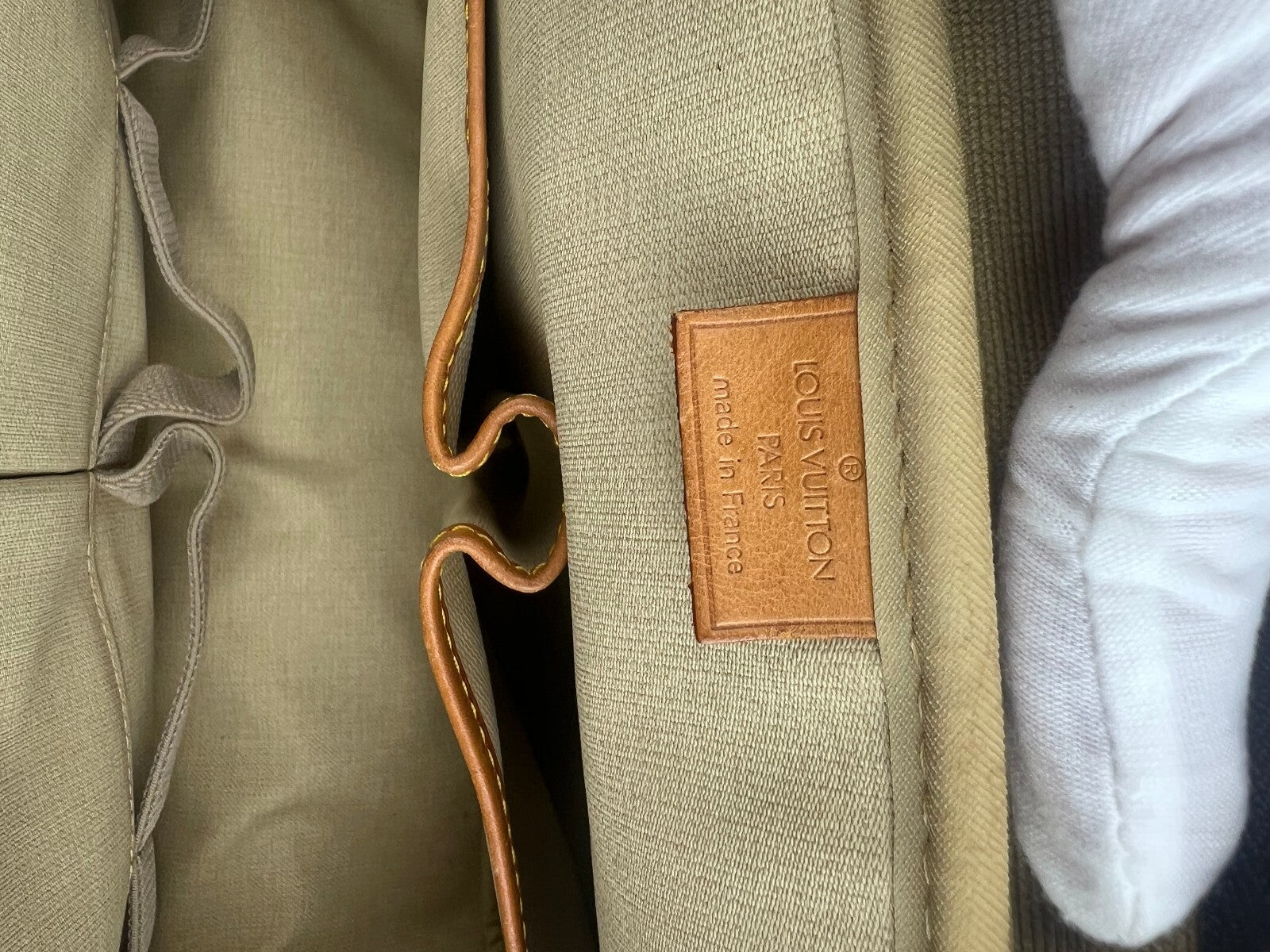 Louis Vuitton Deauville M47270 Hand bag Canvas Monogram