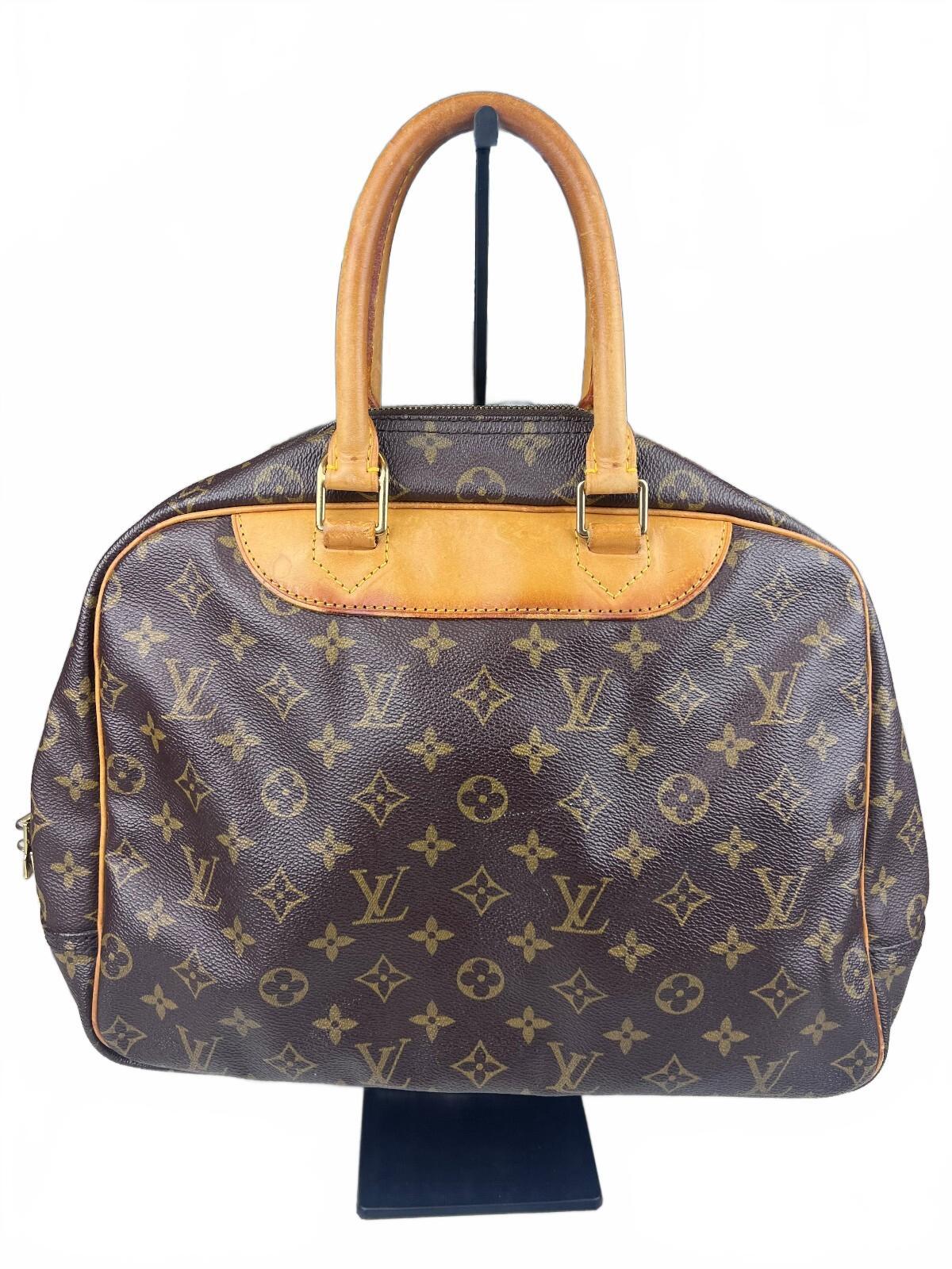Louis Vuitton Deauville M47270 Hand bag Canvas Monogram