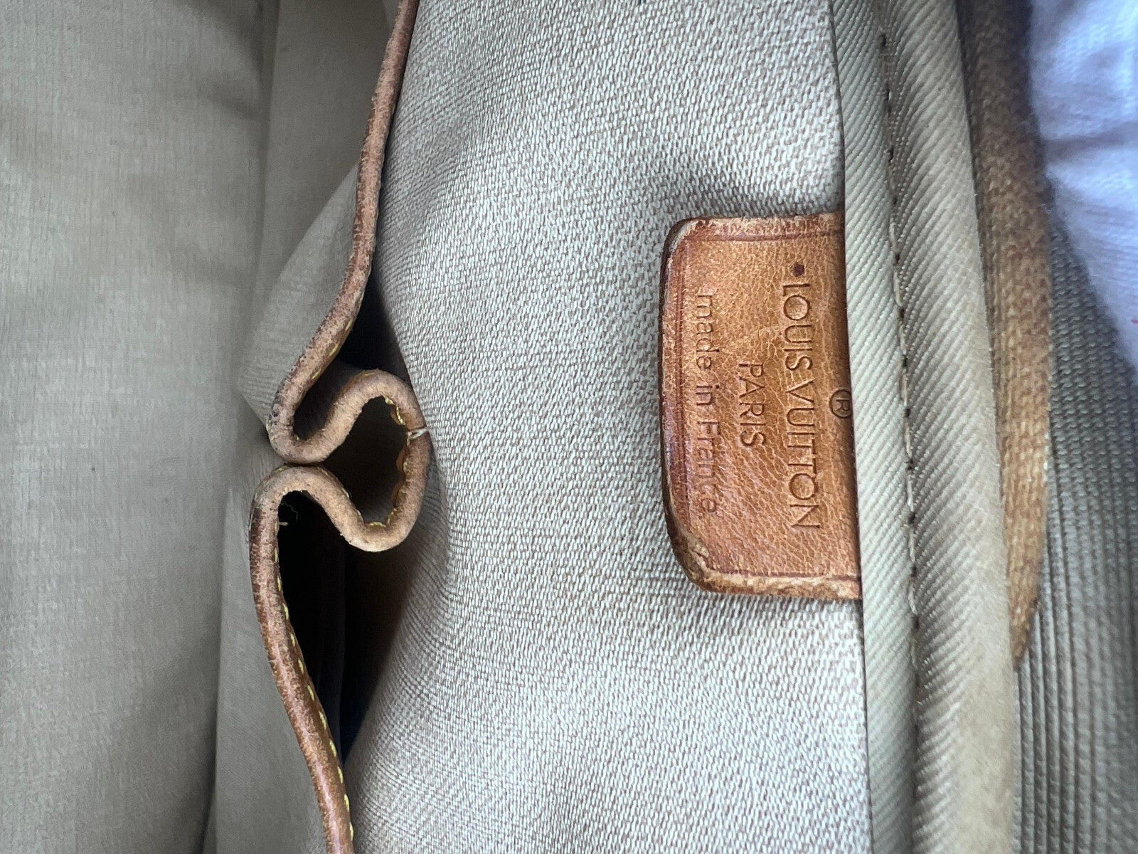 Louis Vuitton Deauville M47270 Hand bag Canvas Monogram