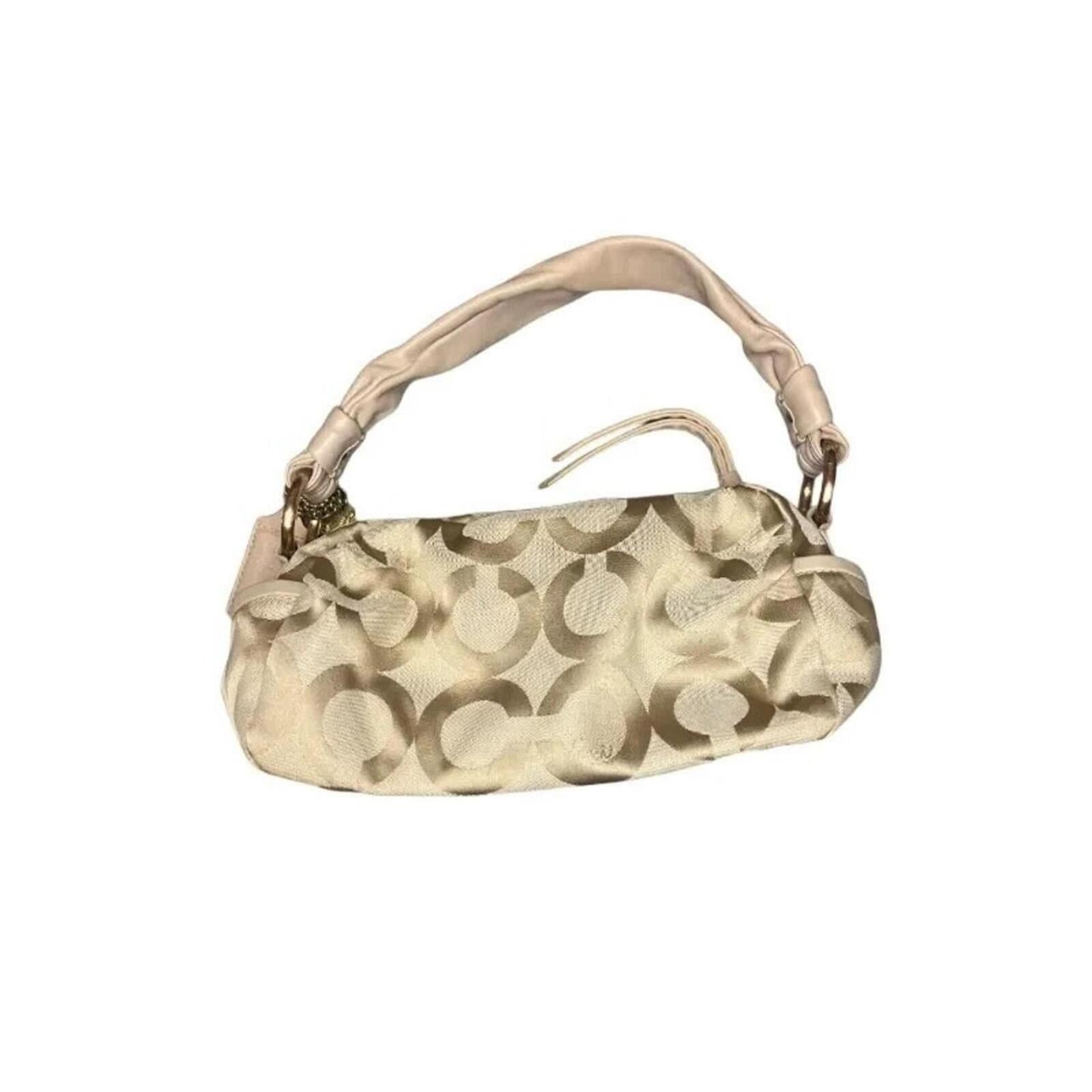 Coach Parker Op Art Signature Demi Shoulder Bag
