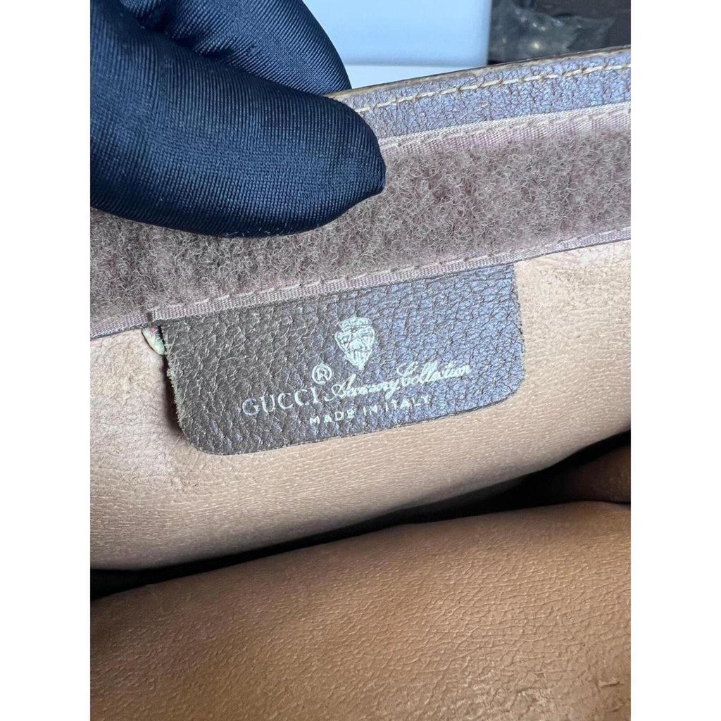 Gucci GG Monogram Clutch Bag