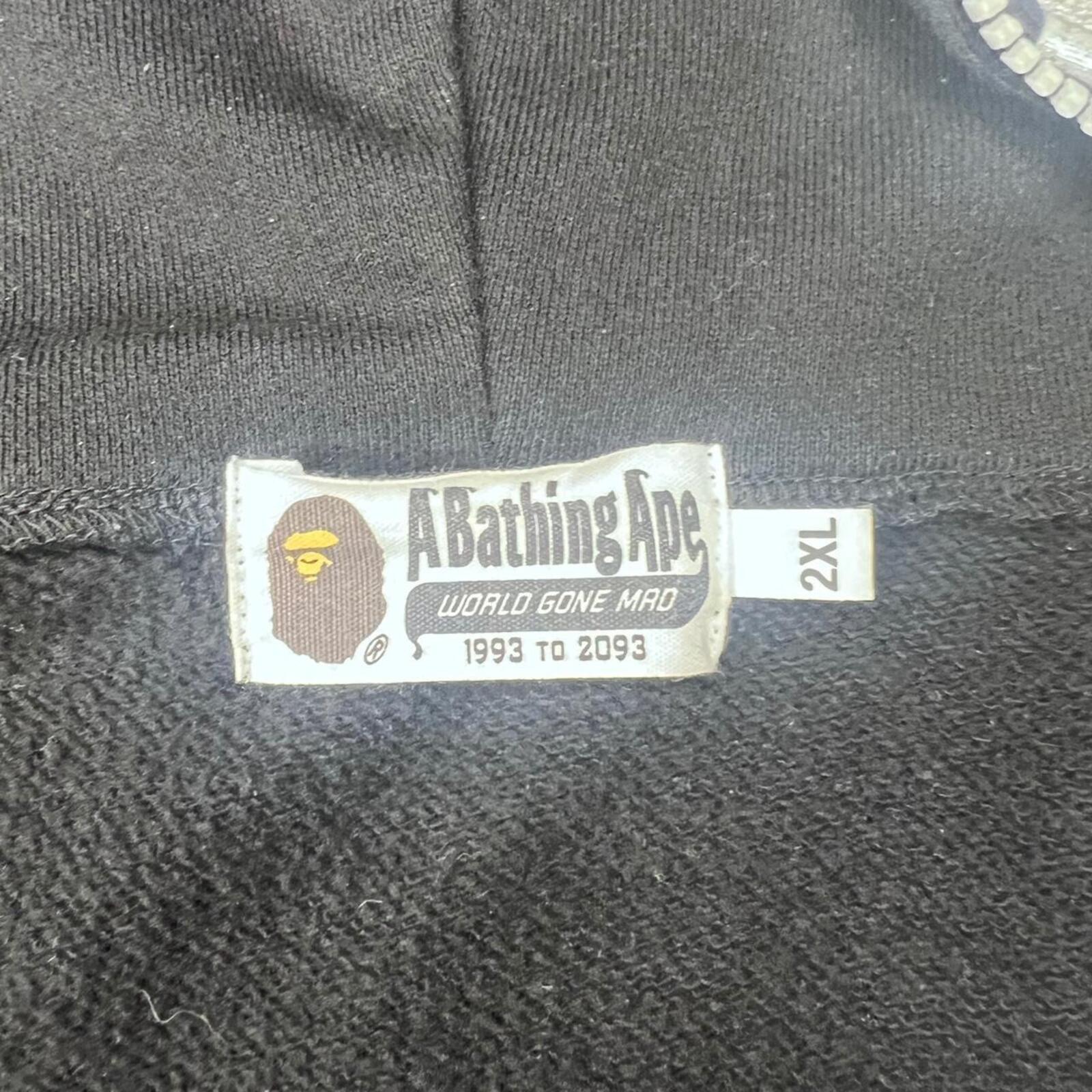 BAPE Full Zip Hoodie Tiger Camo 2XL (Fits XL-2XL)