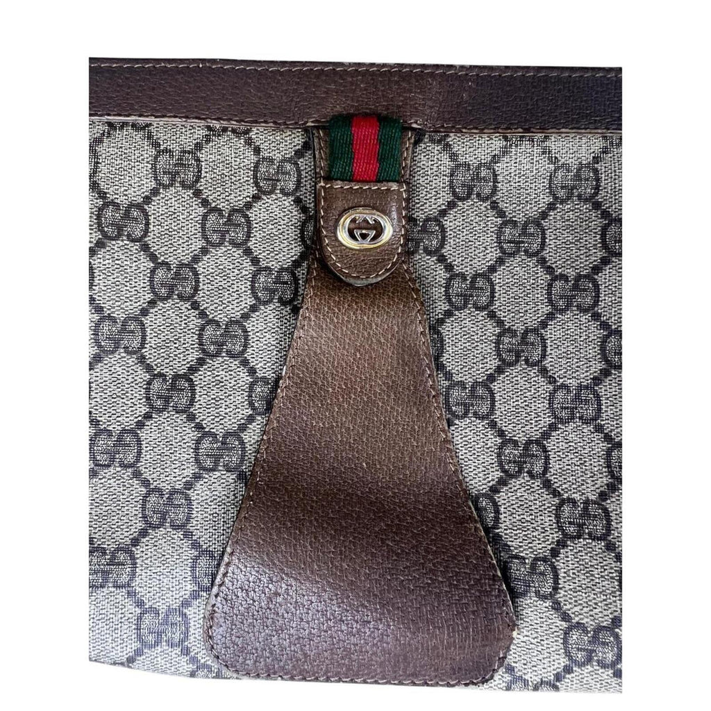 Gucci GG Monogram Clutch Bag