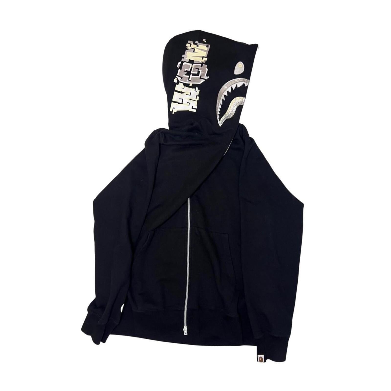 BAPE Full Zip Hoodie Tiger Camo 2XL (Fits XL-2XL)