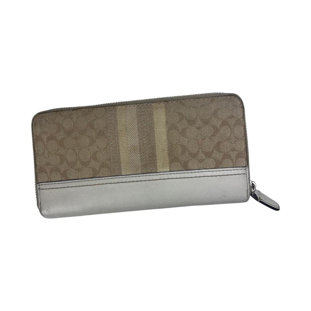 Coach Dempsey Large Wallet in Signature Jacquard Stripe