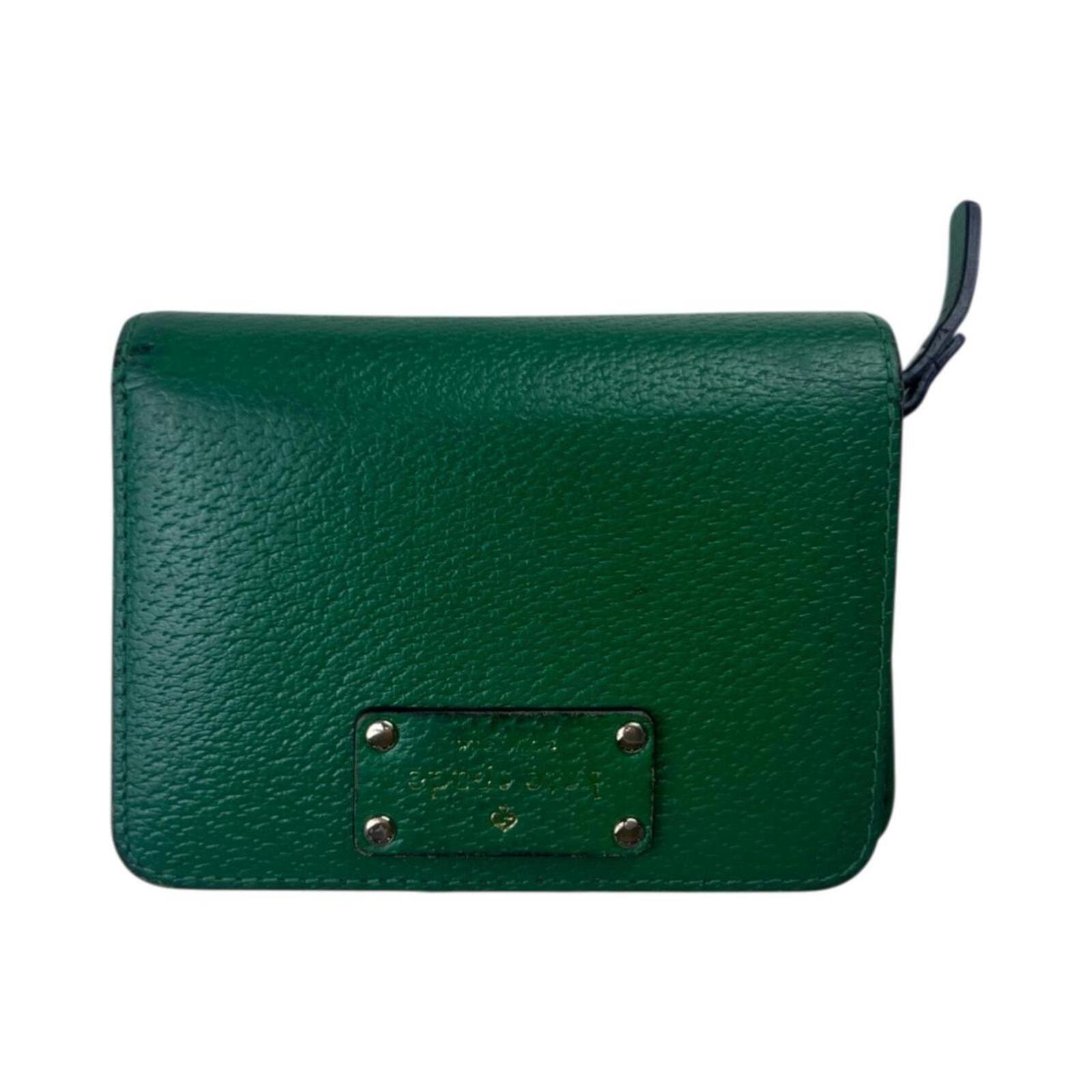 Kate Spade Wellesley Green Leather Wallet