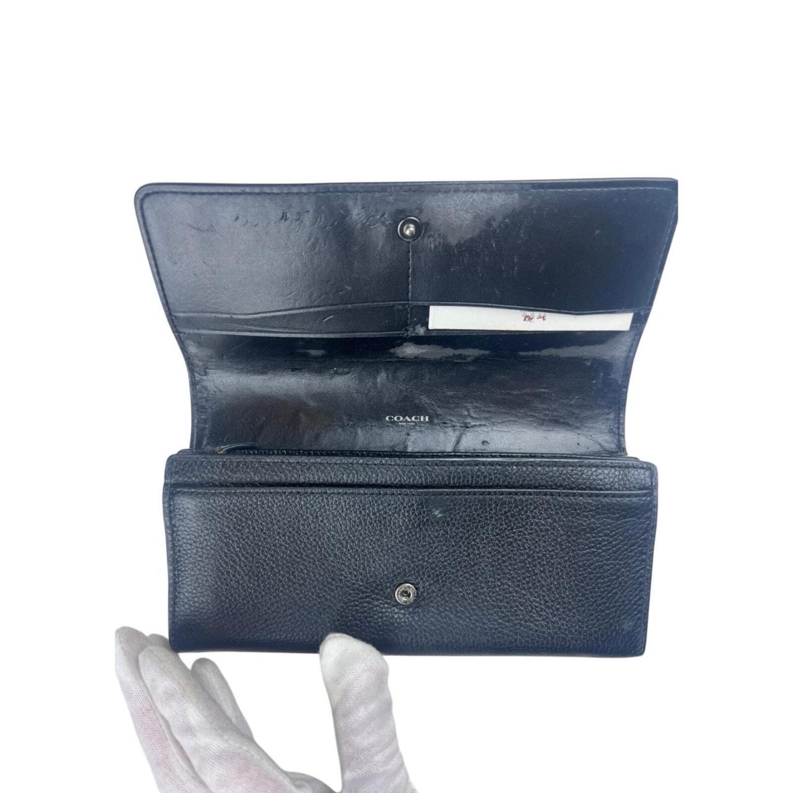 Coach Bandana Rivets Foldover Purse