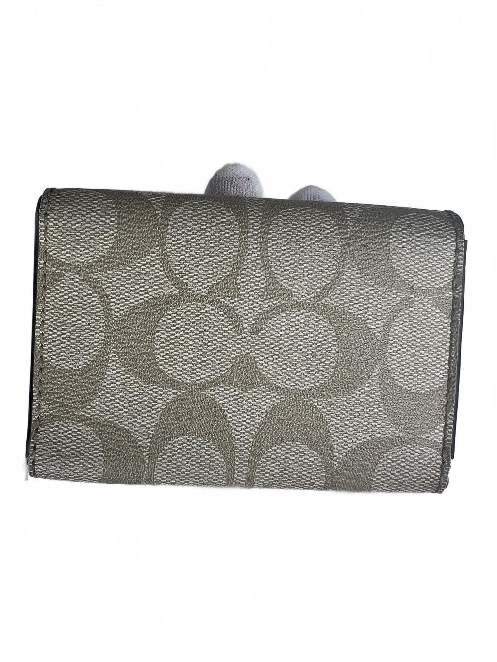 Coach Five Key Ring Case in Signature Canvas