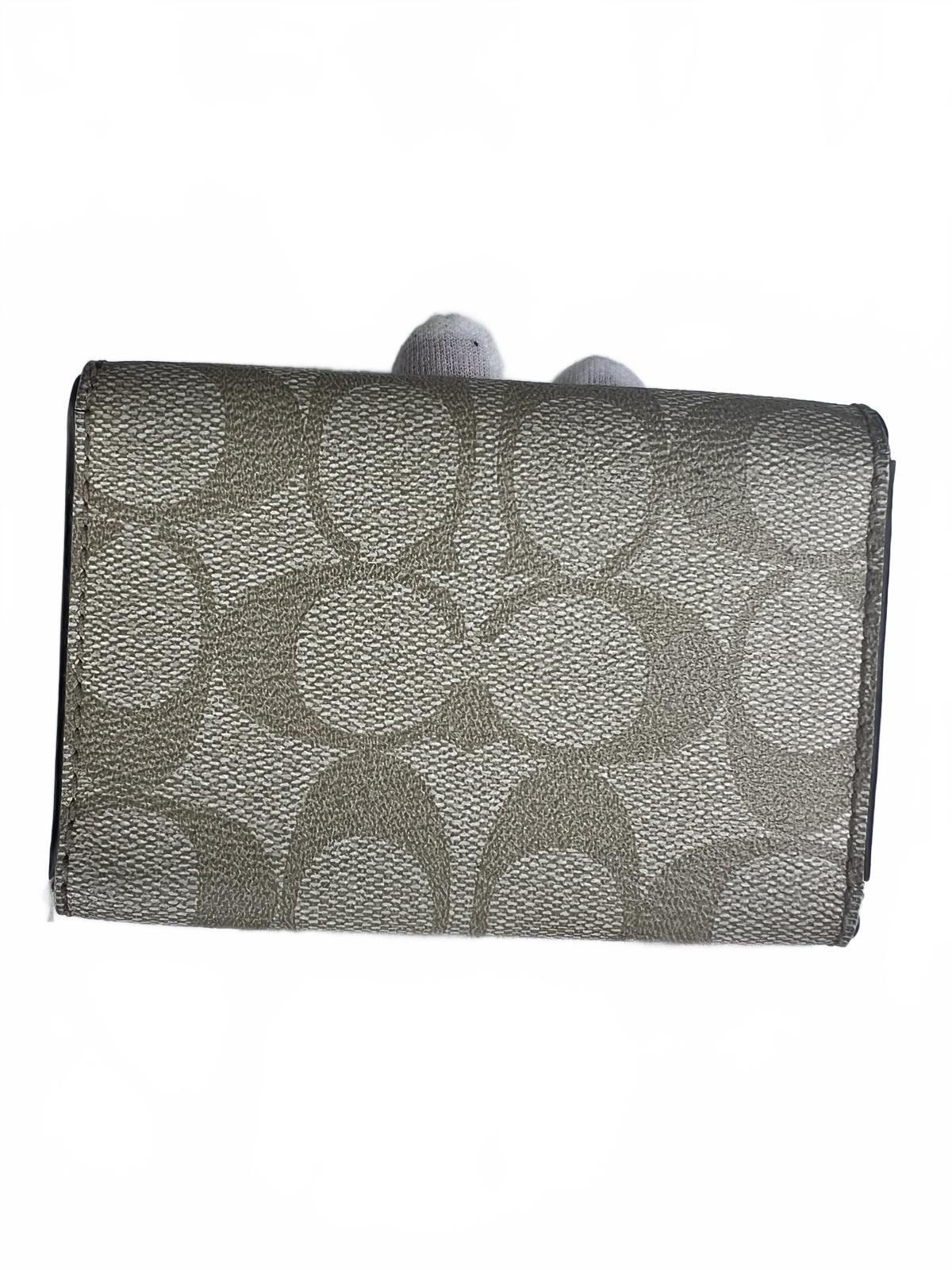 Coach Five Key Ring Case in Signature Canvas