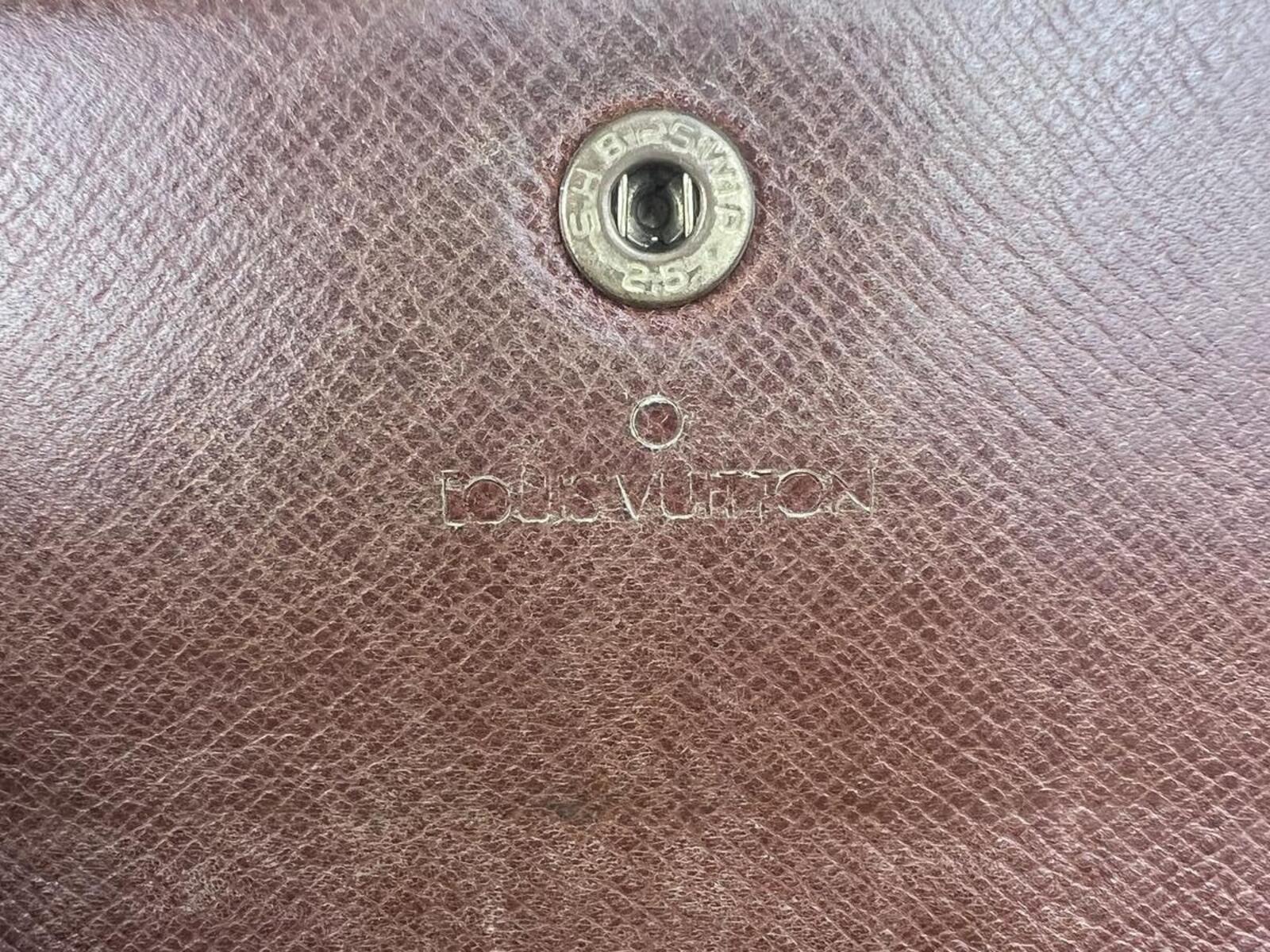 Monogram Porte-Monnaie Billets Tresor Wallet